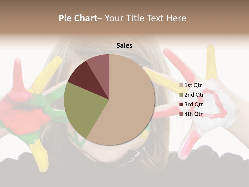 Face Colorful Artistic PowerPoint Template