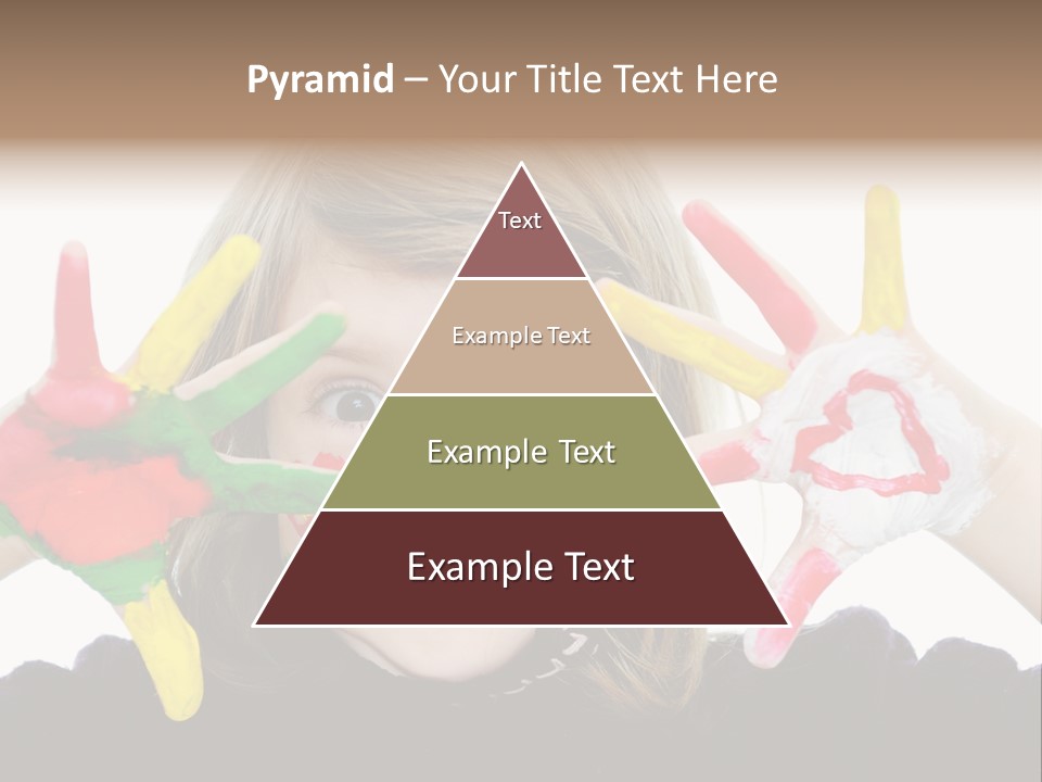 Face Colorful Artistic PowerPoint Template