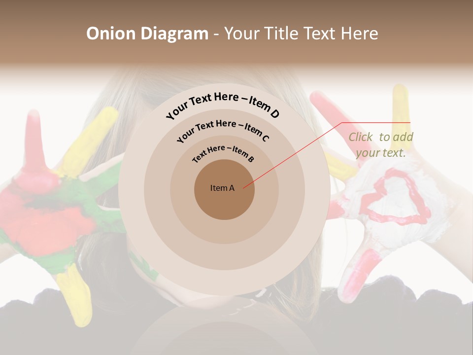 Face Colorful Artistic PowerPoint Template