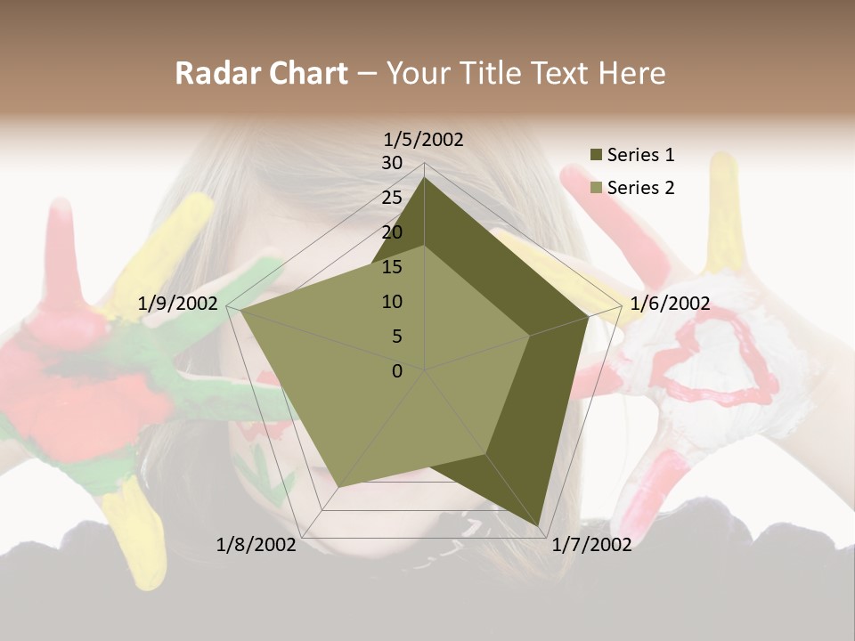Face Colorful Artistic PowerPoint Template