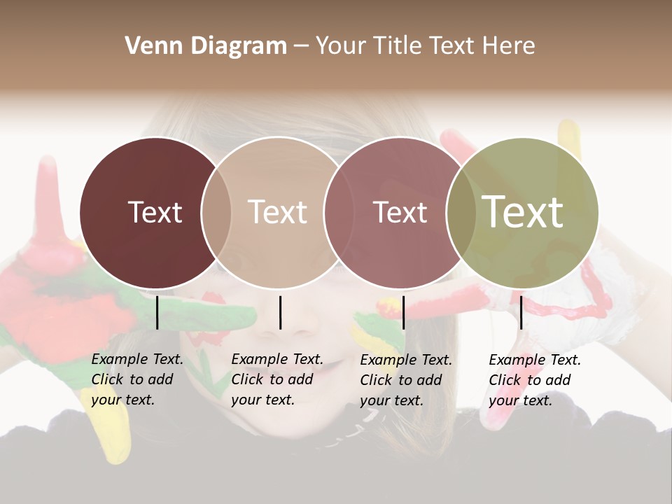 Face Colorful Artistic PowerPoint Template