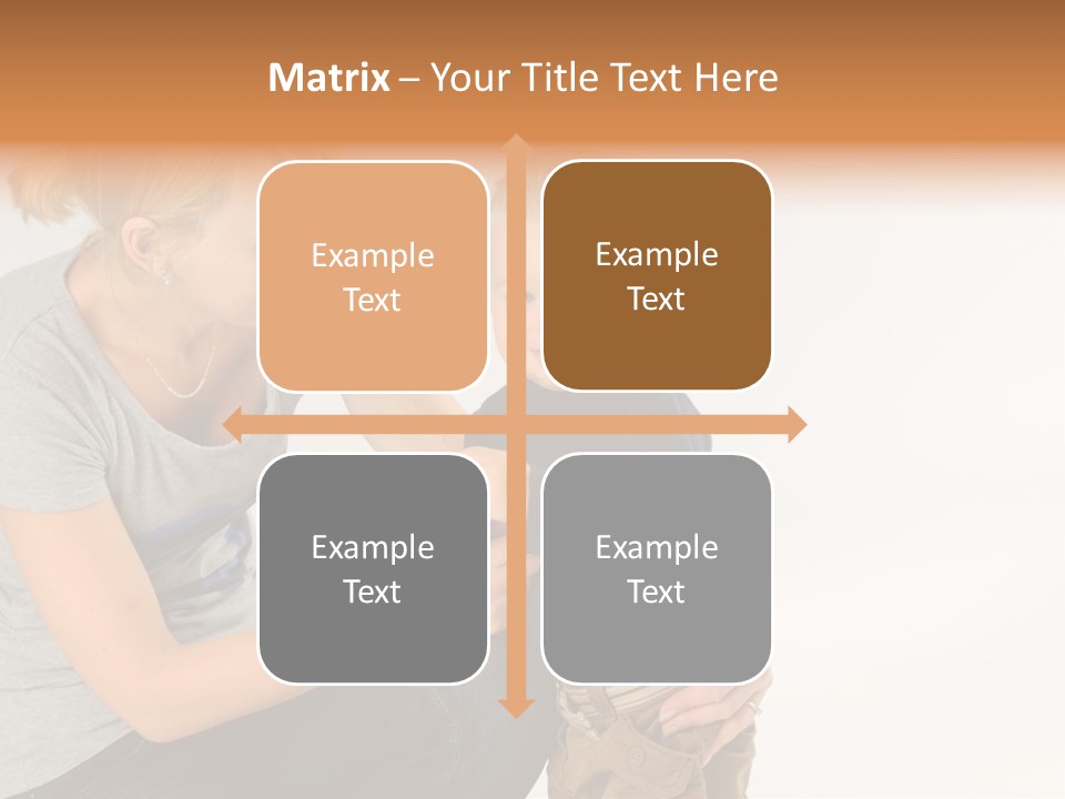 Amusement Diaper Isolated PowerPoint Template