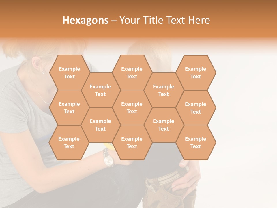 Amusement Diaper Isolated PowerPoint Template