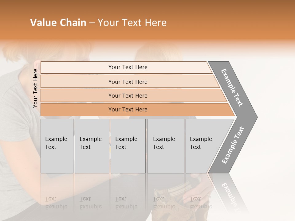 Amusement Diaper Isolated PowerPoint Template