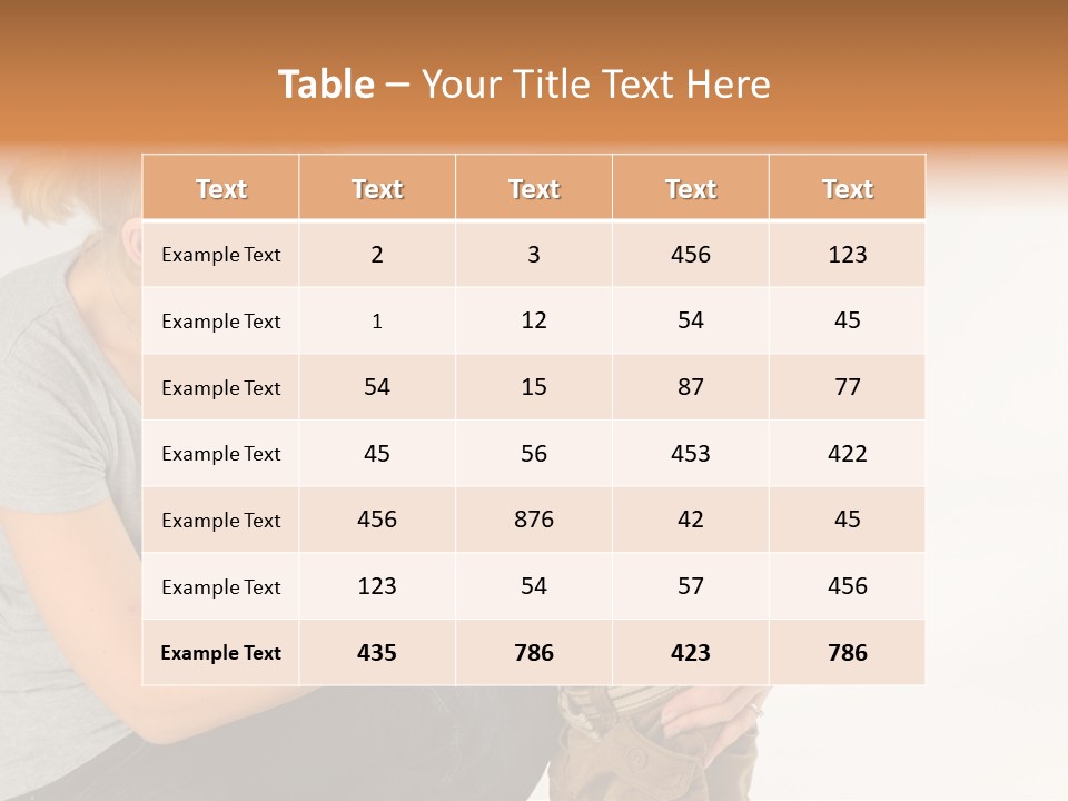 Amusement Diaper Isolated PowerPoint Template