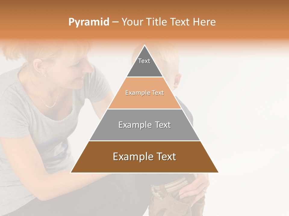 Amusement Diaper Isolated PowerPoint Template