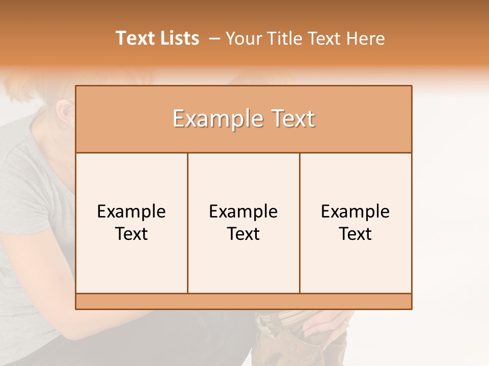 Amusement Diaper Isolated PowerPoint Template