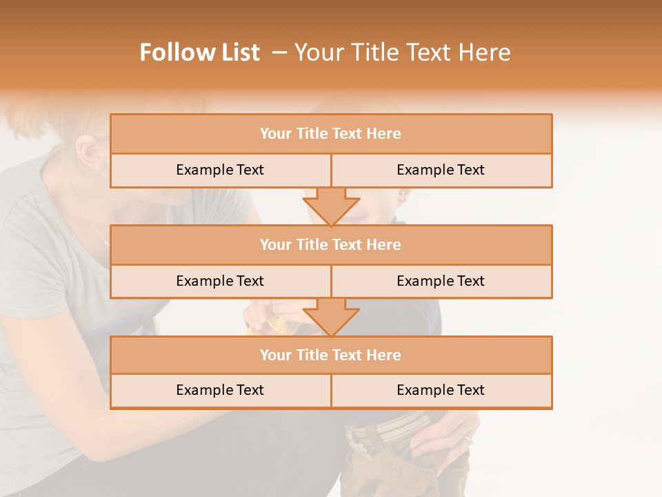 Amusement Diaper Isolated PowerPoint Template