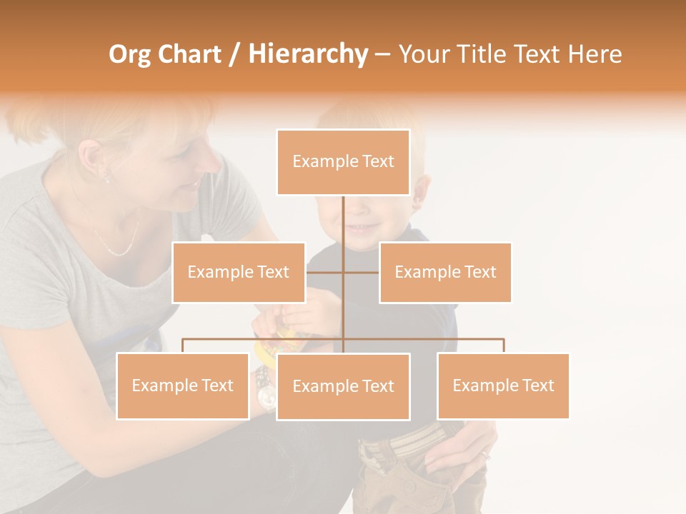 Amusement Diaper Isolated PowerPoint Template