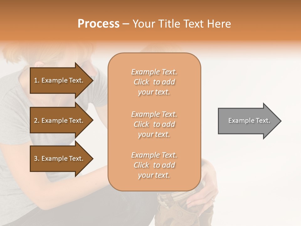 Amusement Diaper Isolated PowerPoint Template