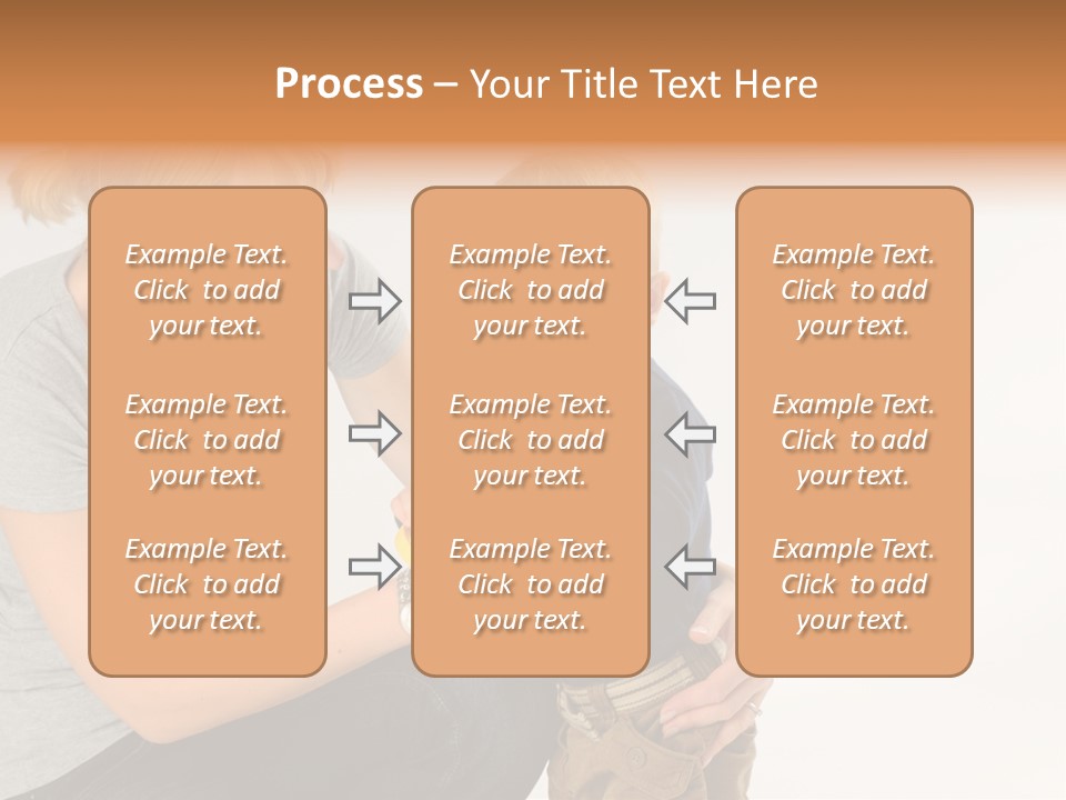 Amusement Diaper Isolated PowerPoint Template