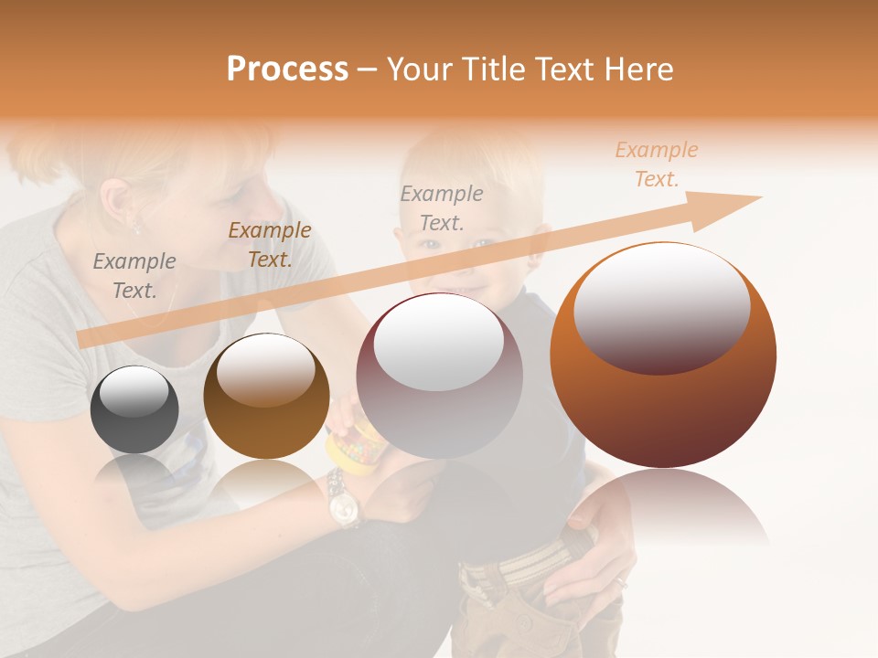 Amusement Diaper Isolated PowerPoint Template