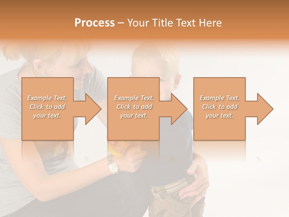 Amusement Diaper Isolated PowerPoint Template