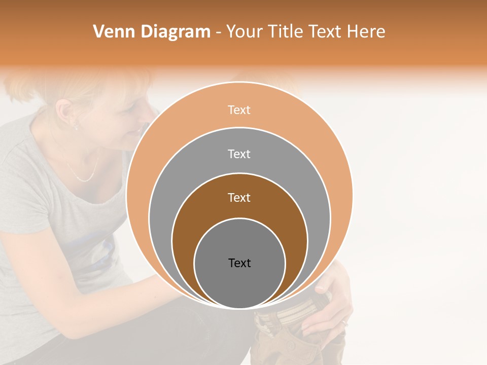Amusement Diaper Isolated PowerPoint Template