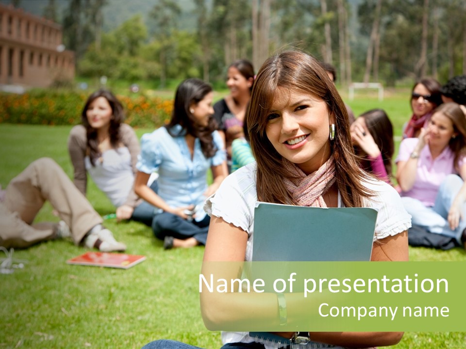 Campus Smile Beautiful PowerPoint Template