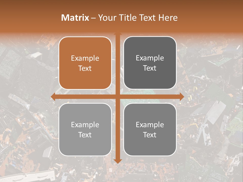 Pile Part Electronic PowerPoint Template