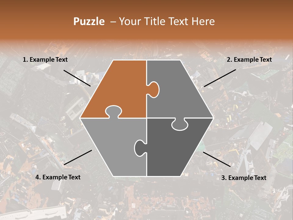 Pile Part Electronic PowerPoint Template