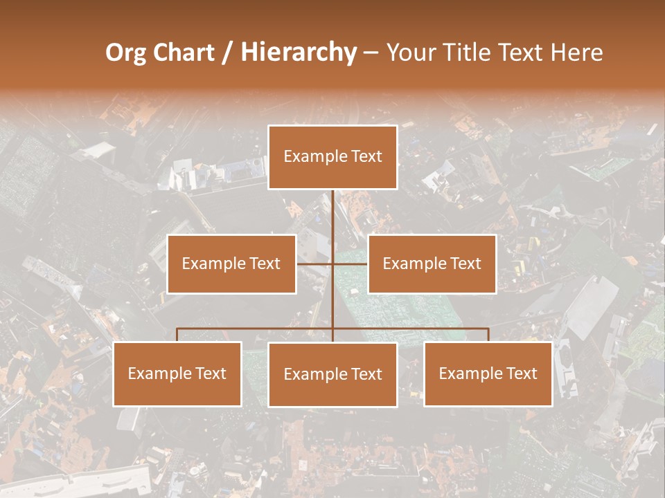Pile Part Electronic PowerPoint Template
