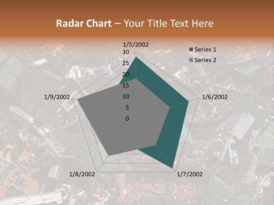 Pile Part Electronic PowerPoint Template