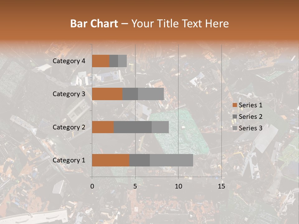 Pile Part Electronic PowerPoint Template