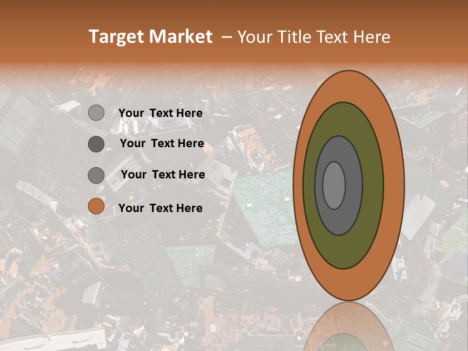 Pile Part Electronic PowerPoint Template