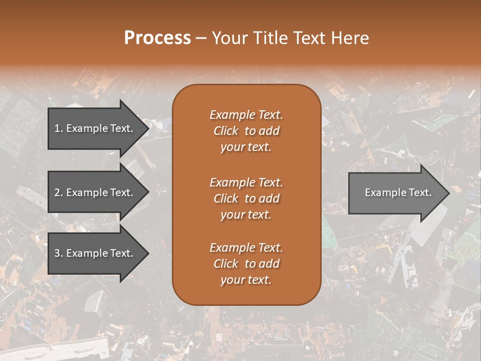 Pile Part Electronic PowerPoint Template