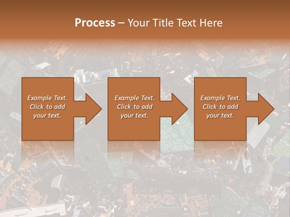 Pile Part Electronic PowerPoint Template