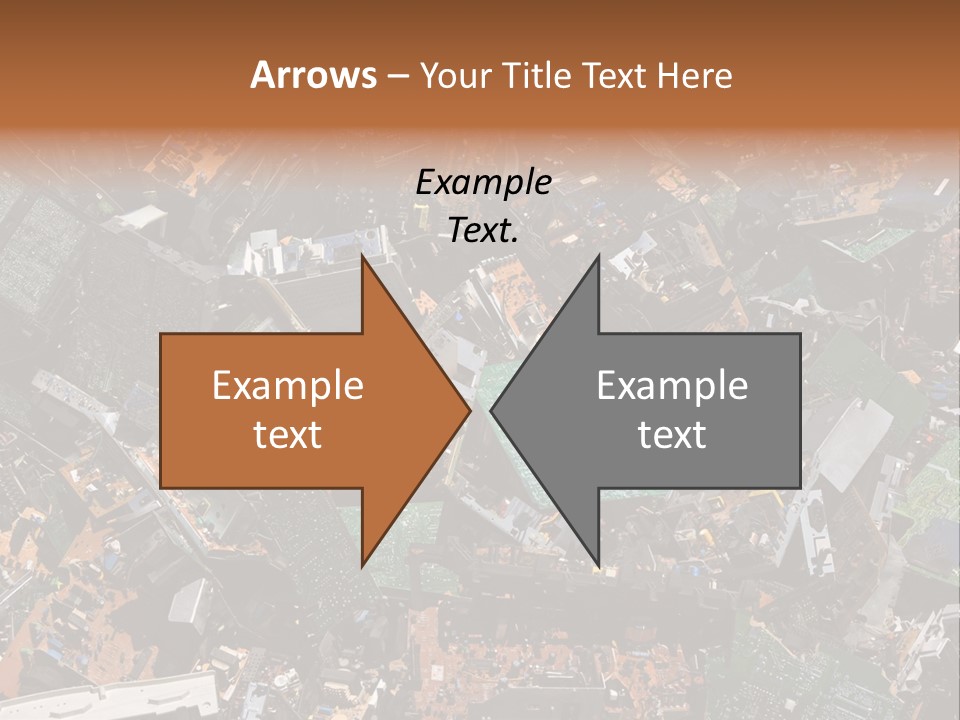 Pile Part Electronic PowerPoint Template
