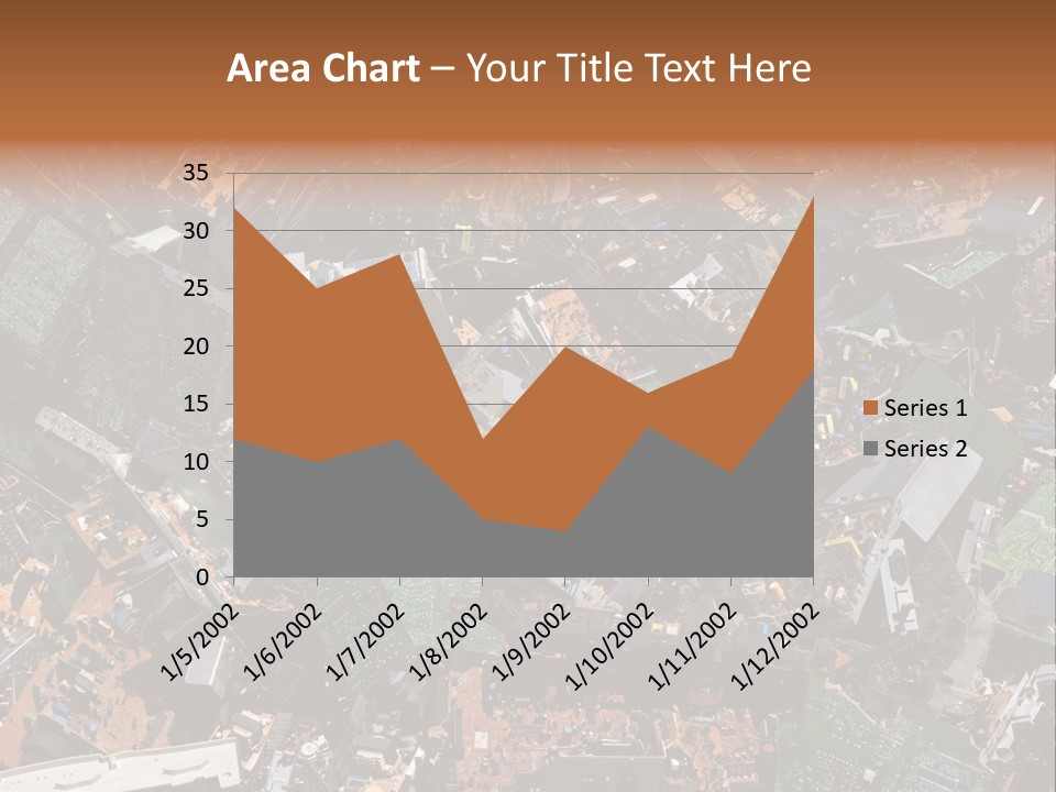 Pile Part Electronic PowerPoint Template