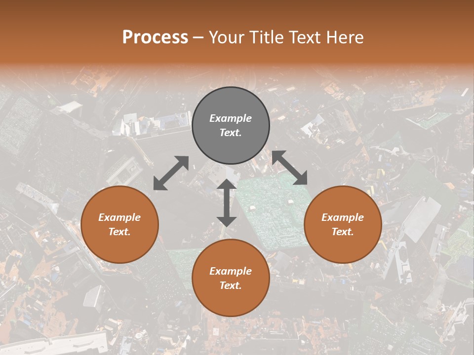 Pile Part Electronic PowerPoint Template