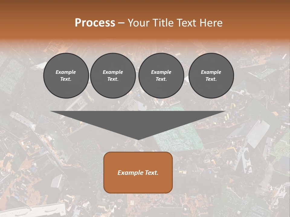 Pile Part Electronic PowerPoint Template