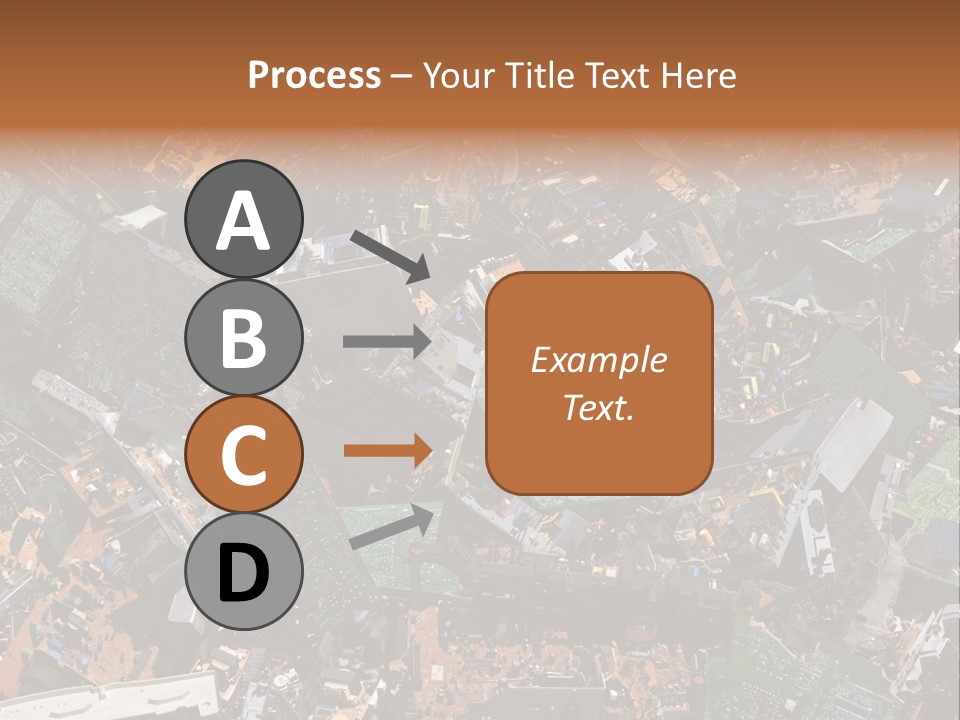 Pile Part Electronic PowerPoint Template