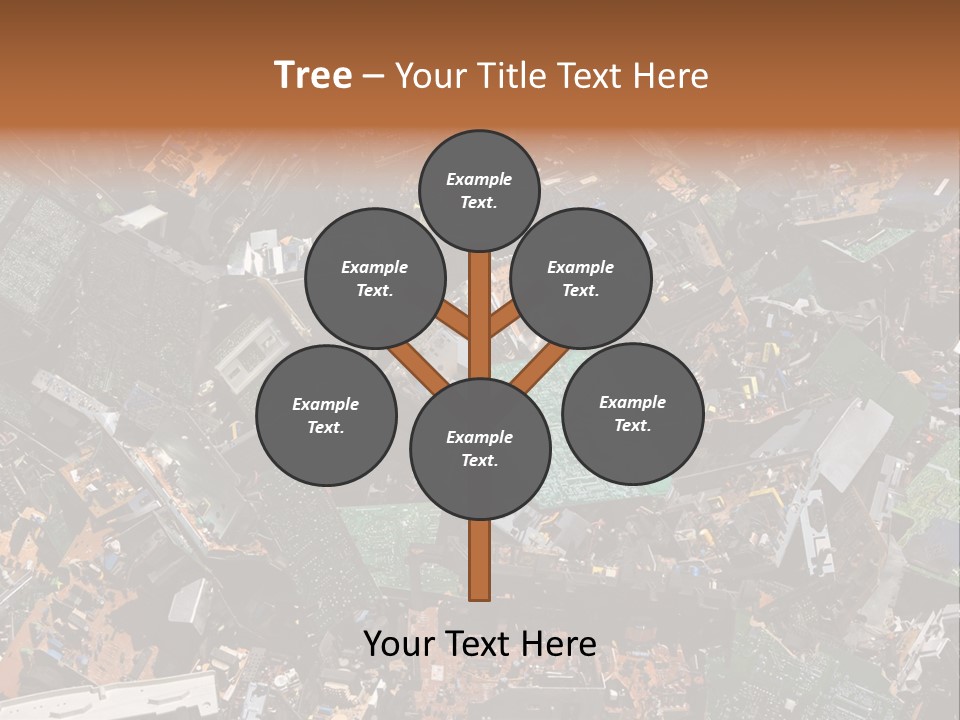 Pile Part Electronic PowerPoint Template