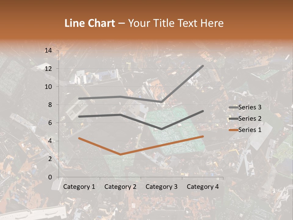 Pile Part Electronic PowerPoint Template
