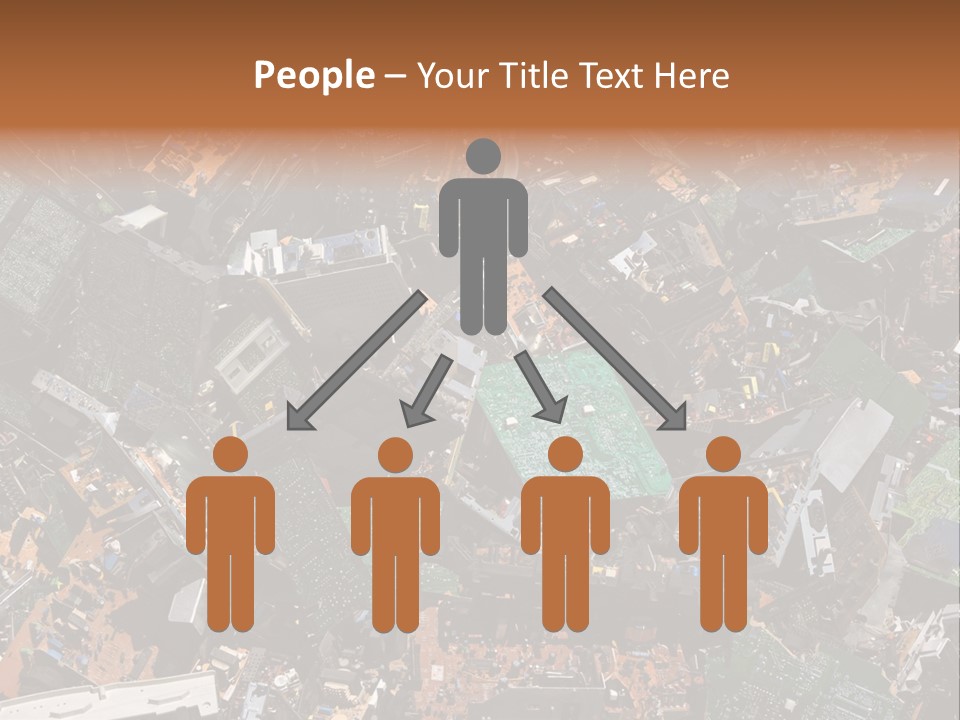 Pile Part Electronic PowerPoint Template