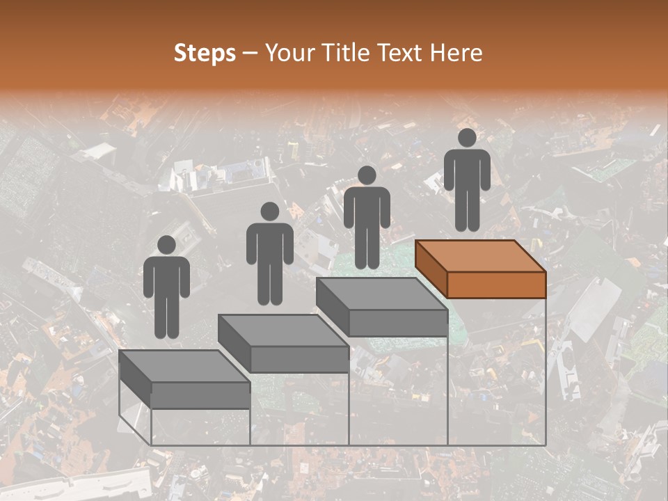 Pile Part Electronic PowerPoint Template