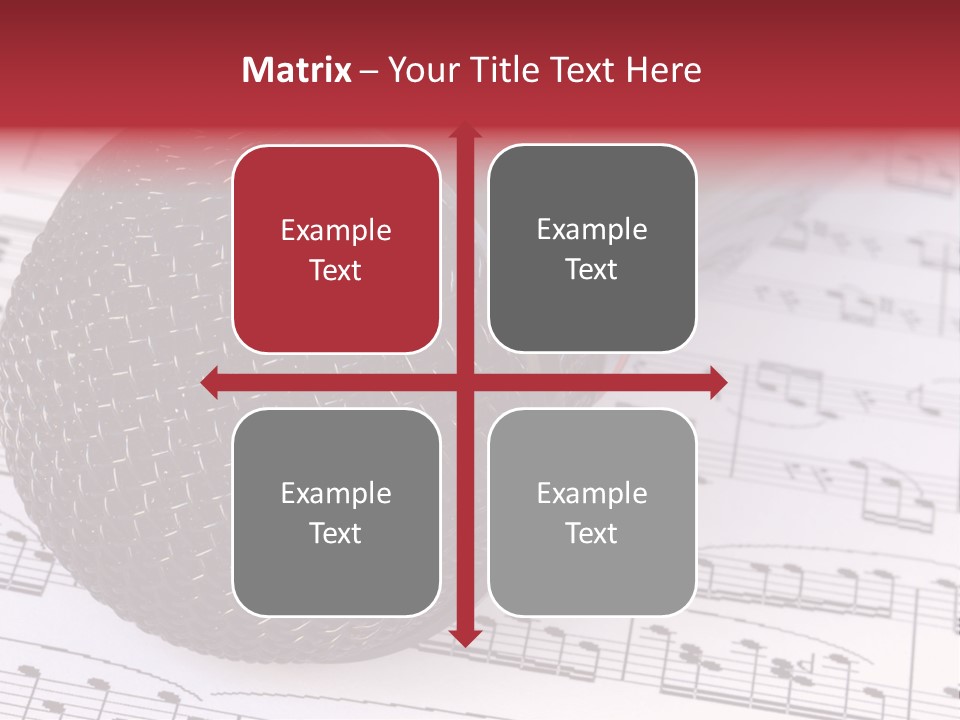 Note Patterns Music PowerPoint Template