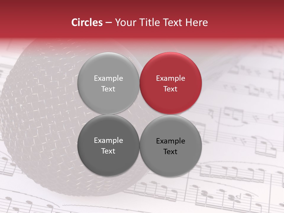 Note Patterns Music PowerPoint Template