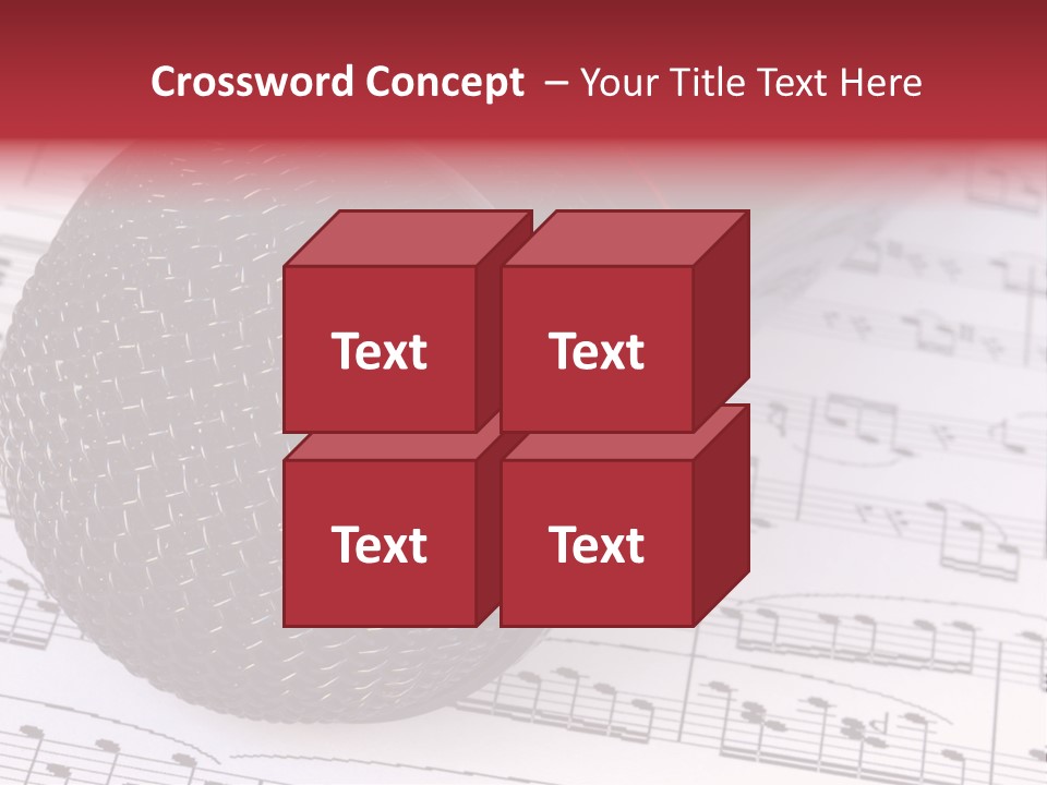 Note Patterns Music PowerPoint Template