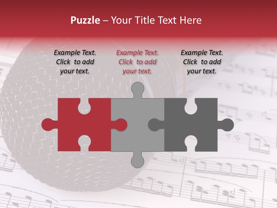 Note Patterns Music PowerPoint Template