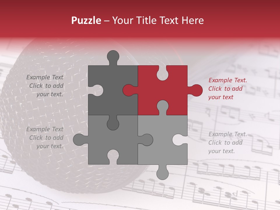 Note Patterns Music PowerPoint Template