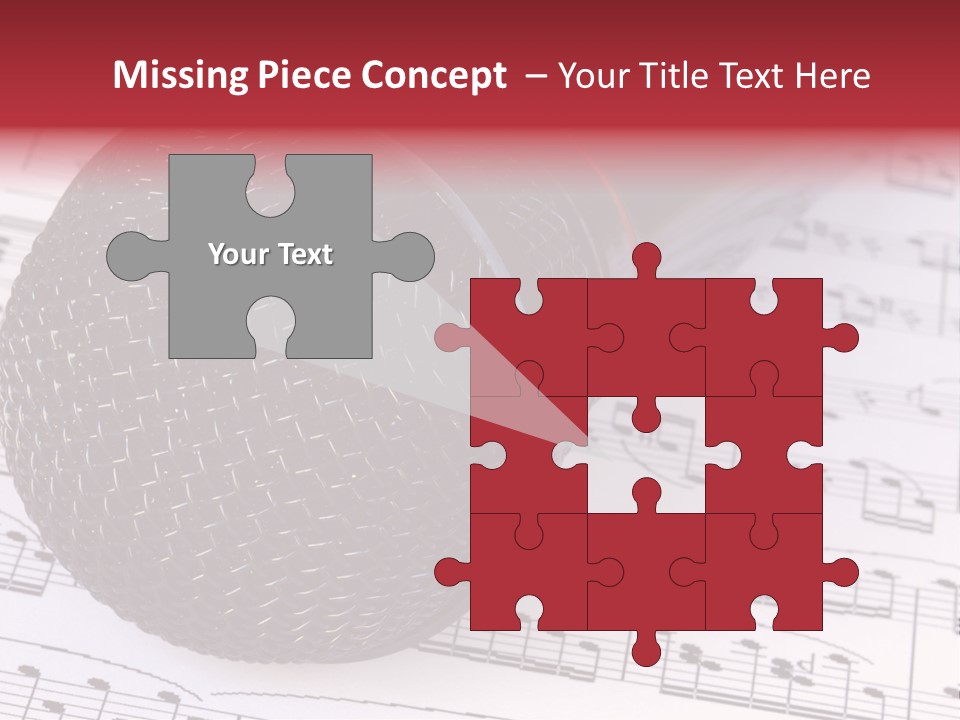 Note Patterns Music PowerPoint Template