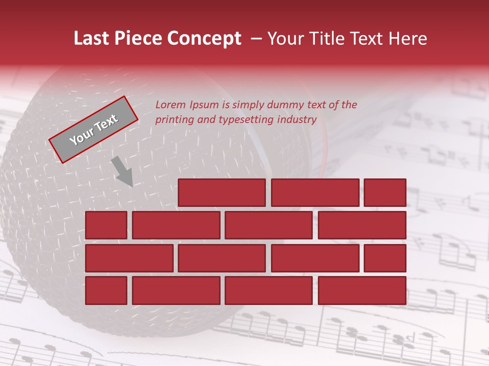 Note Patterns Music PowerPoint Template