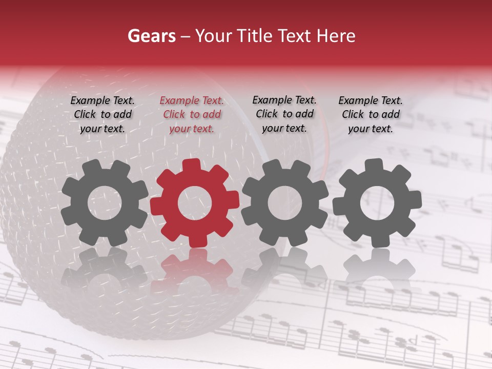 Note Patterns Music PowerPoint Template