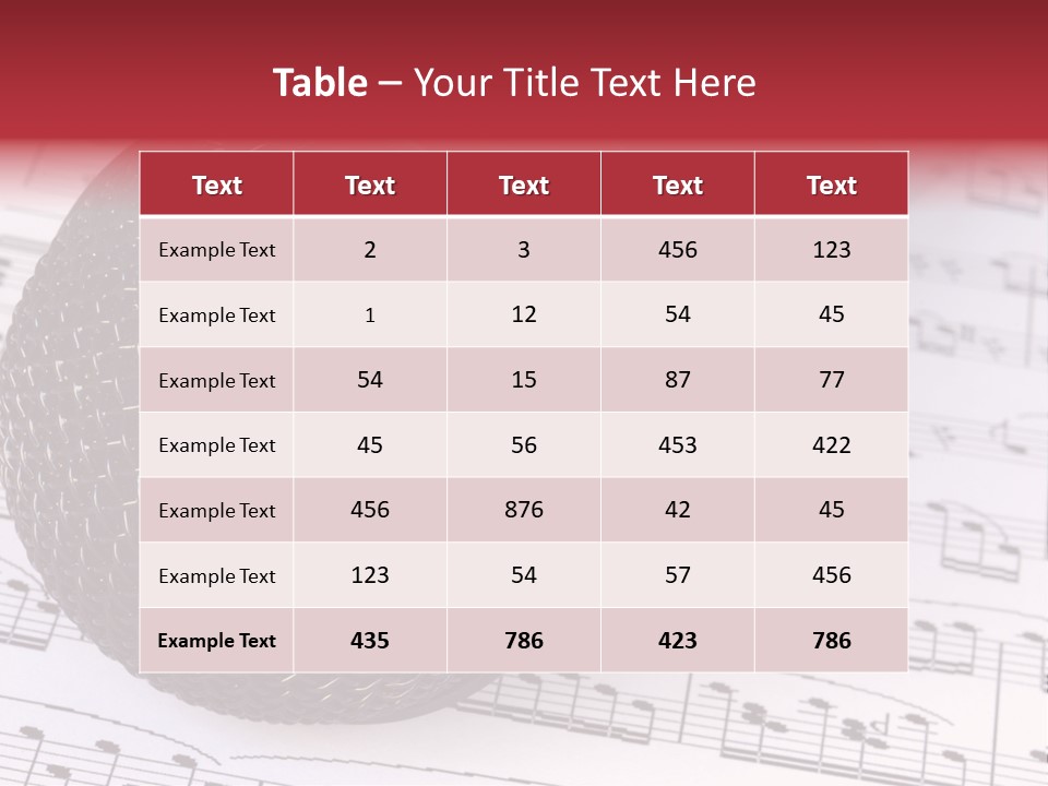 Note Patterns Music PowerPoint Template