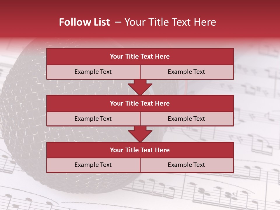 Note Patterns Music PowerPoint Template