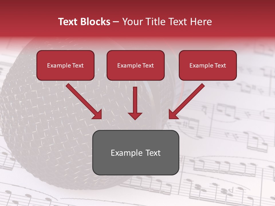 Note Patterns Music PowerPoint Template