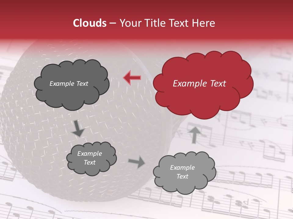 Note Patterns Music PowerPoint Template