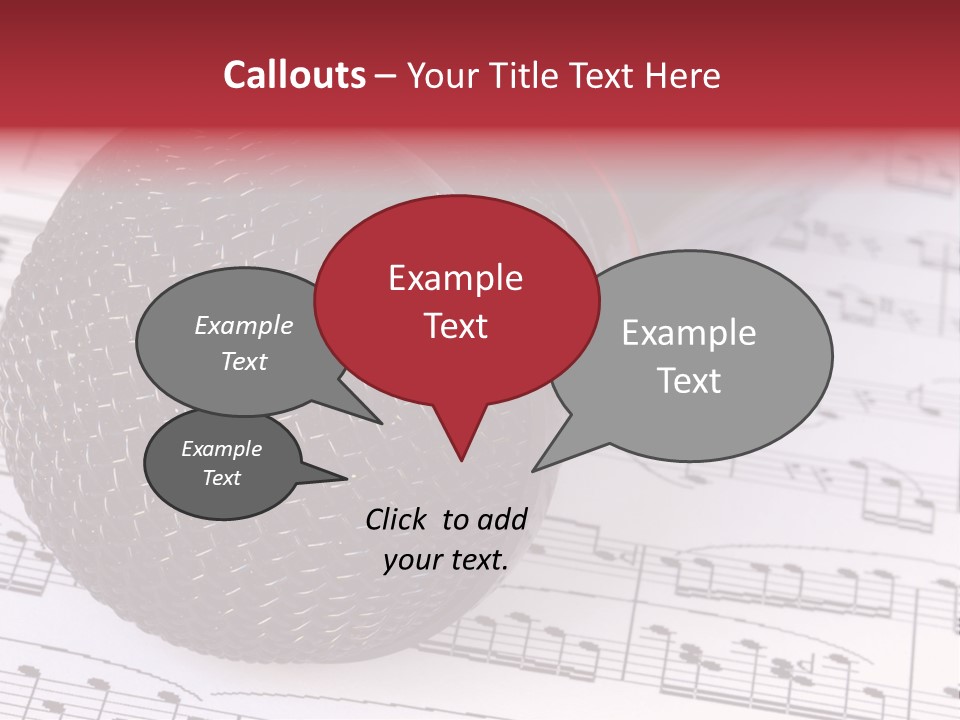 Note Patterns Music PowerPoint Template