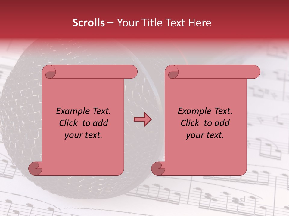 Note Patterns Music PowerPoint Template